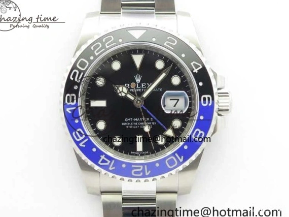 1218 GMT-Master II 116710 BLNR Black Blue Ceramic 904L Steel V9F 1:1 Best Edition SA3186 CHS WaterResistant 3069